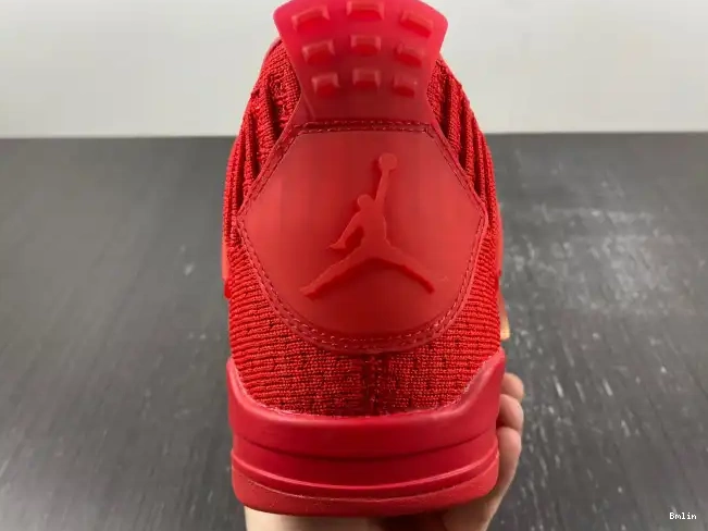 Bmlin Shoes 4 Retro Red Flyknit AQ3559-600 Jordan 0524